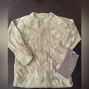 NWT! Goumi Organic Sleeper in Branch Sz: 3-6 Months